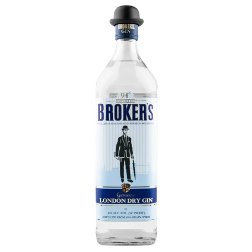 Broker's London Dry Gin - Traditional English Spirit 1 Broker's London Dry Gin - Traditional English Spirit