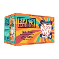 Blake’s Peach Party Hard Cider - 6-Pack Cans