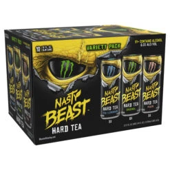 Nasty Beast Hard Tea Variety Pack - 12pk Cans
