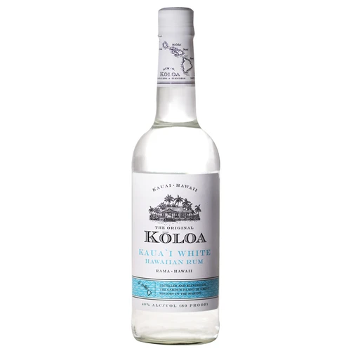 Koloa Hawaiian Rum White - Premium Single-Batch Hawaiian Spirit 1 Koloa Hawaiian Rum White - Premium Single-Batch Hawaiian Spirit