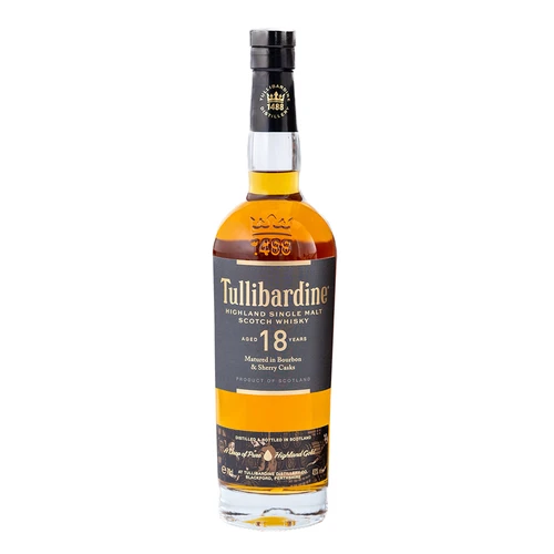 Tullibardine 18-Year-Old Single Malt Scotch Whisky 1 Tullibardine 18-Year-Old Single Malt Scotch Whisky
