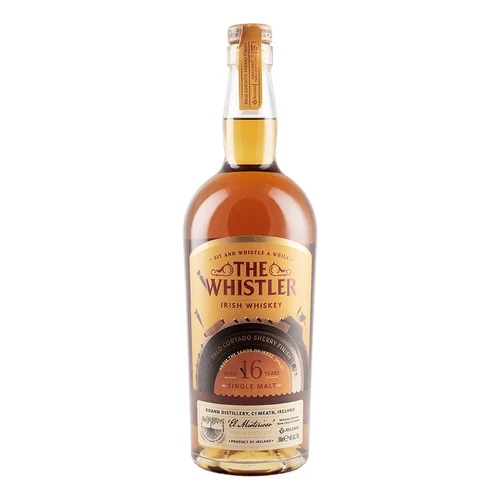 The Whistler 16-Year-Old Single Malt Palo Cortado Sherry Cask Irish Whiskey 1 The Whistler 16-Year-Old Single Malt Palo Cortado Sherry Cask Irish Whiskey