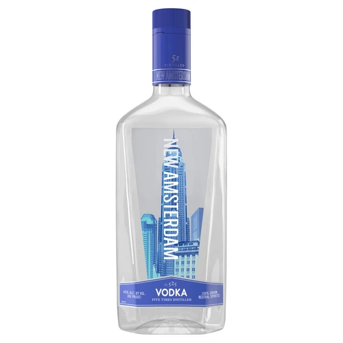 New Amsterdam Vodka - Smooth California Spirit (Plastic Bottle) 1 New Amsterdam Vodka - Smooth California Spirit (Plastic Bottle)