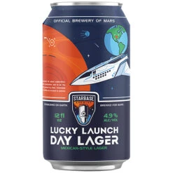 Starbase Brewing Lucky Launch Day Lager • 6pk Can