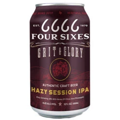 Four Sixes Hazy Session IPA - 6pk Can