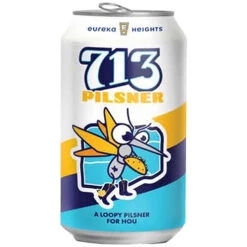 Eureka Heights 713 Pilsner Cans - Refreshing Houston Craft Beer