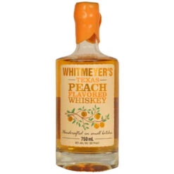 Whitmeyer’s Texas Peach Flavored Whiskey – 80 Proof Natural Spirit