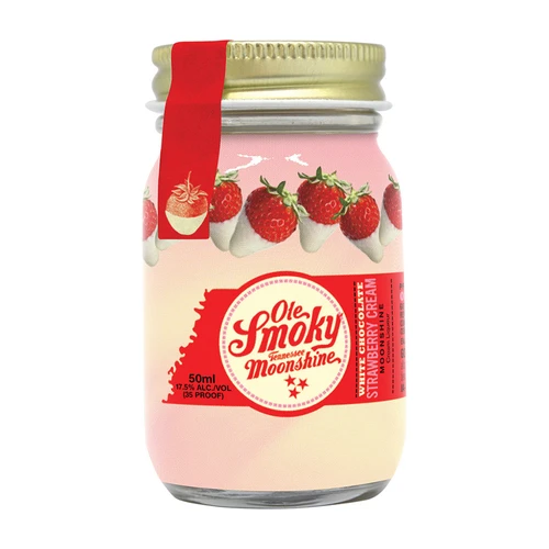 Ole Smoky Moonshine • White Choc. Strawberry Cream 1 Ole Smoky Moonshine • White Choc. Strawberry Cream