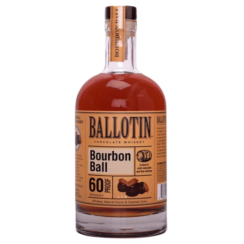 Ballotin Chocolate Whiskey • Bourbon Ball 1 Ballotin Chocolate Whiskey • Bourbon Ball