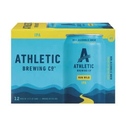 Athletic Brewing Co. Run Wild Non-Alcoholic IPA - 12 Pack Cans