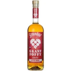 Greenbar Grand Poppy Amaro Liqueur