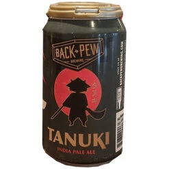 Back Pew Tanuki IPA Cans