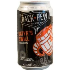 Back Pew Satyr’s Swill Bock - German Style Bock Beer Cans