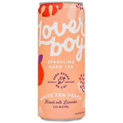 Loverboy White Tea Peach Hard Tea (6-Pack Cans)