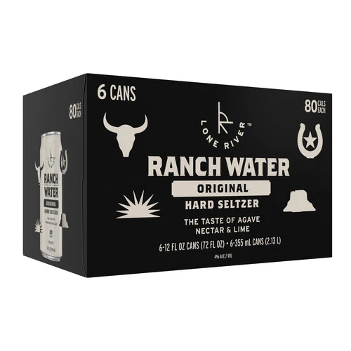 Lone River Ranch Water Hard Seltzer - 6-Pack Cans (12 fl oz) 1 Lone River Ranch Water Hard Seltzer - 6-Pack Cans (12 fl oz)
