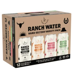 Lone River Ranch Water Variety Pack, 12pk Cans
