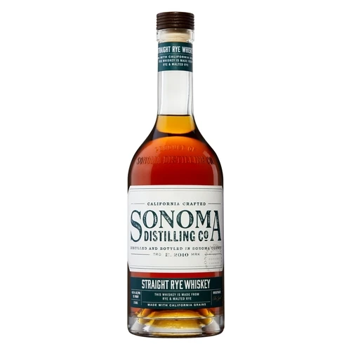 Sonoma County Distilling Rye Whiskey 1 Sonoma County Distilling Rye Whiskey