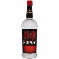 Popov Vodka Liqueur with Flavoring – Smooth & Versatile Spirit