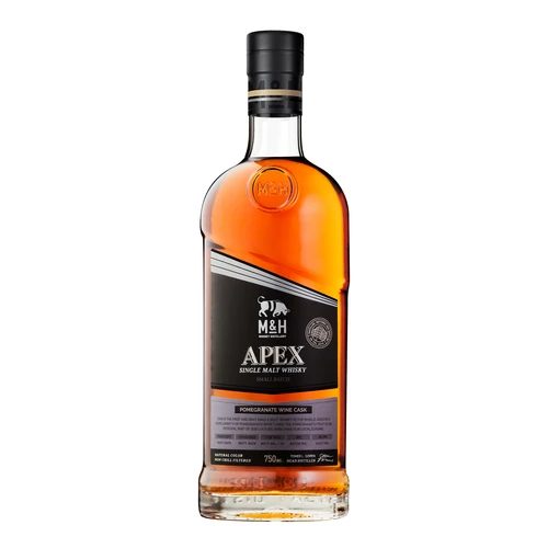 M&H Apex Series Pomegranate Wine Cask Single Malt Whisky 1 M&H Apex Series Pomegranate Wine Cask Single Malt Whisky
