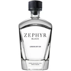 Zephyr Black Gin - Ultra-Premium London Dry Spirit