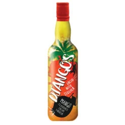 Django Mango Cream Liqueur (Case of 6) - Premium Tropical Spirit